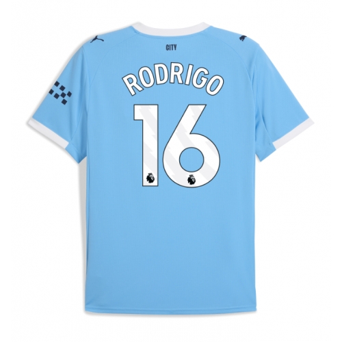 Billige Fotballdrakt Manchester City Rodri Hernandez #16 Replika Hjemmedrakt 2025-26 Kortermet Billige Fotballdrakt Manchester City Rodri Hernandez #16 Replika Hjemmedrakt 2025-26 Kortermet